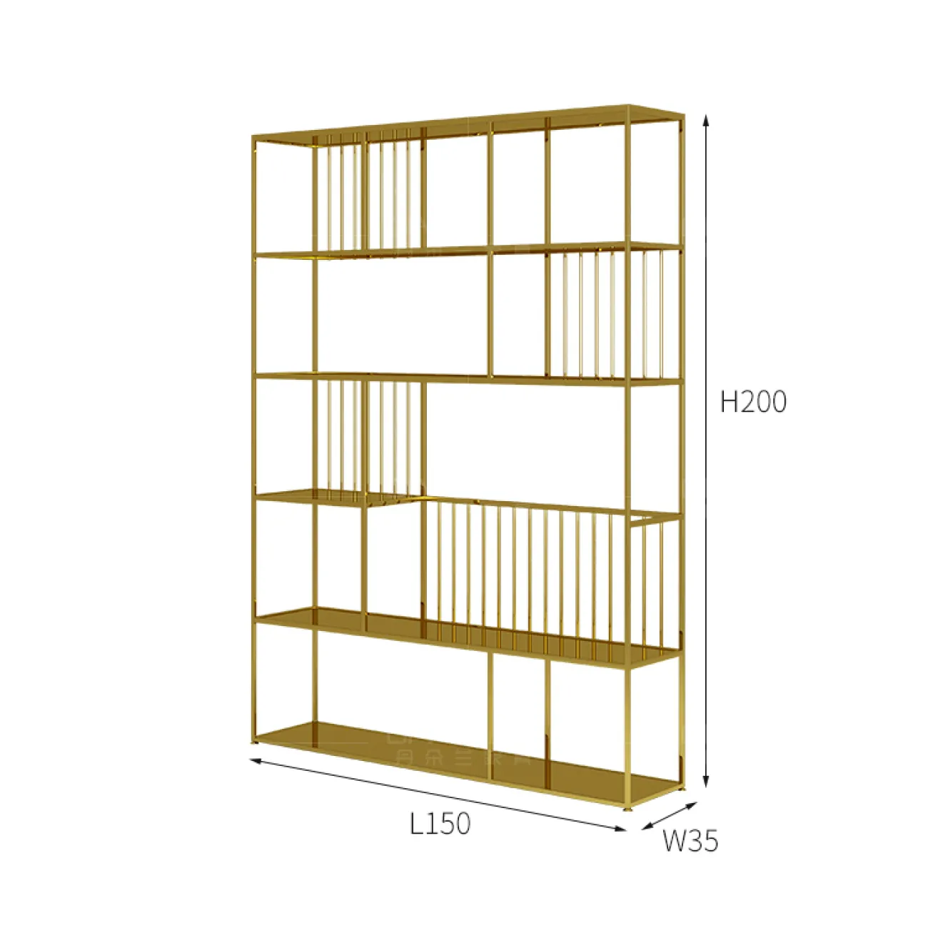 Дизайнерский стеллаж LaLume-HH00106 Дизайнерский стеллаж LaLume-HH00106