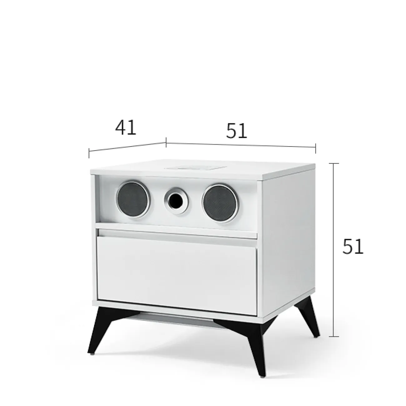 Дизайнерская прикроватная тумба - LaLume-TT00150