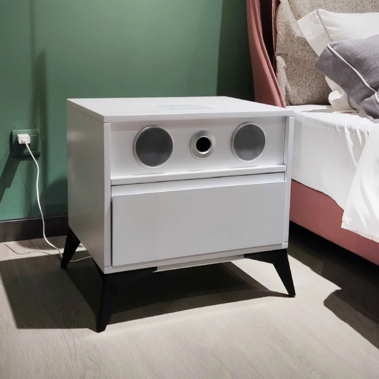 Дизайнерская прикроватная тумба - LaLume-TT00150