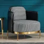 Дизайнерское тканевое кресло LaLume DK100247-23