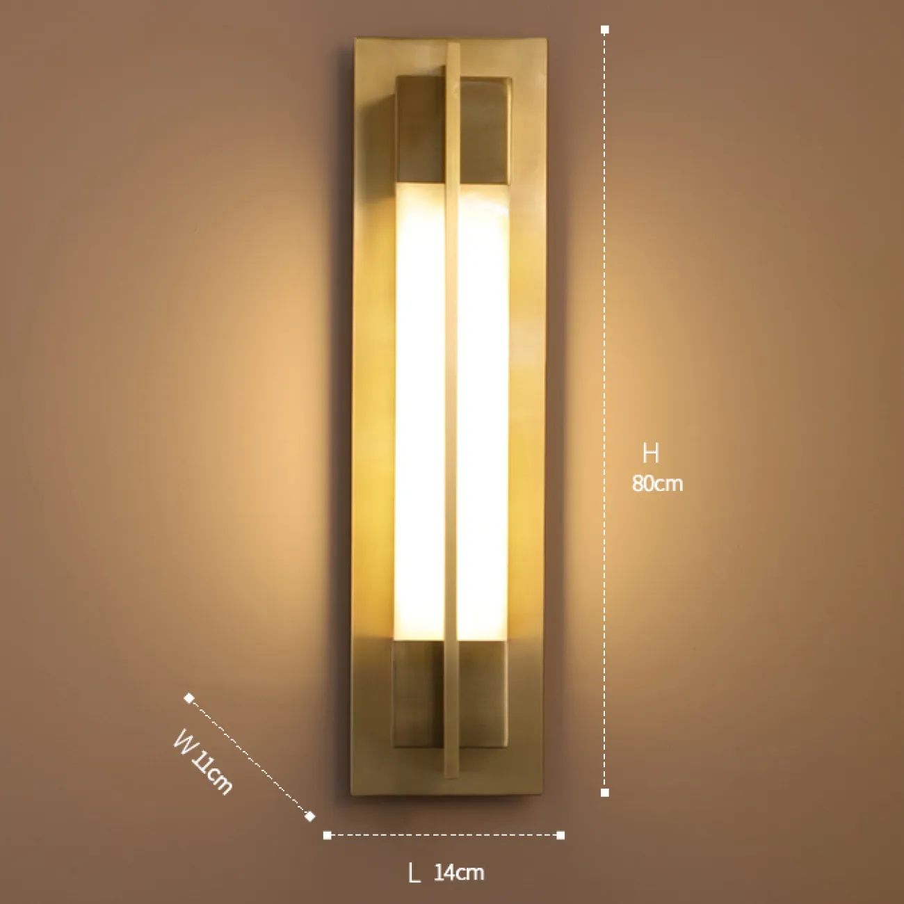 Настенный светильник GLEE C H55 Black от ImperiumLoft