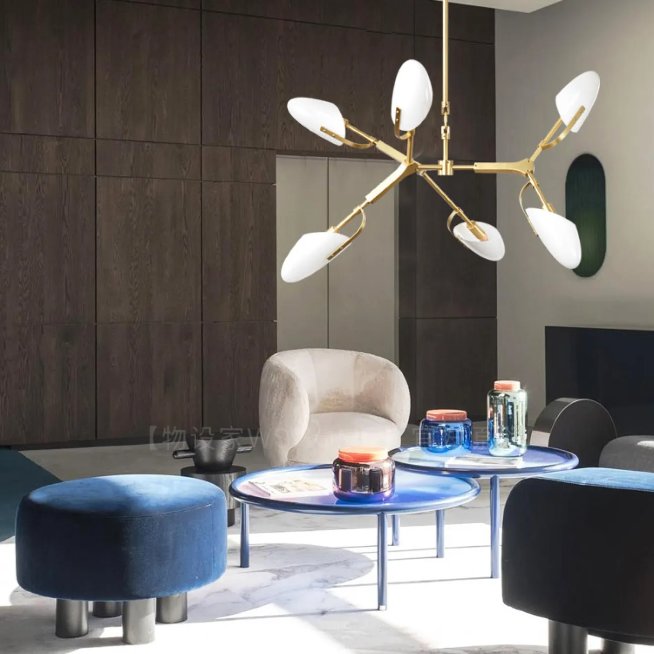 Потолочная люстра CLEMENT Brass от ImperiumLoft Потолочная люстра CLEMENT Brass от ImperiumLoft