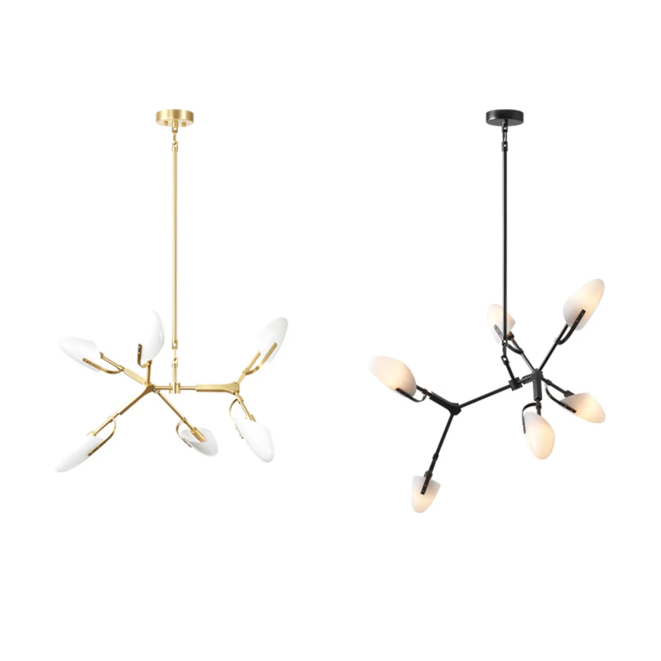 Потолочная люстра CLEMENT Brass от ImperiumLoft Потолочная люстра CLEMENT Brass от ImperiumLoft