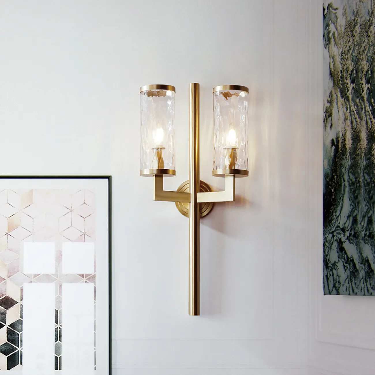 Настенный светильник в стиле постмодерн