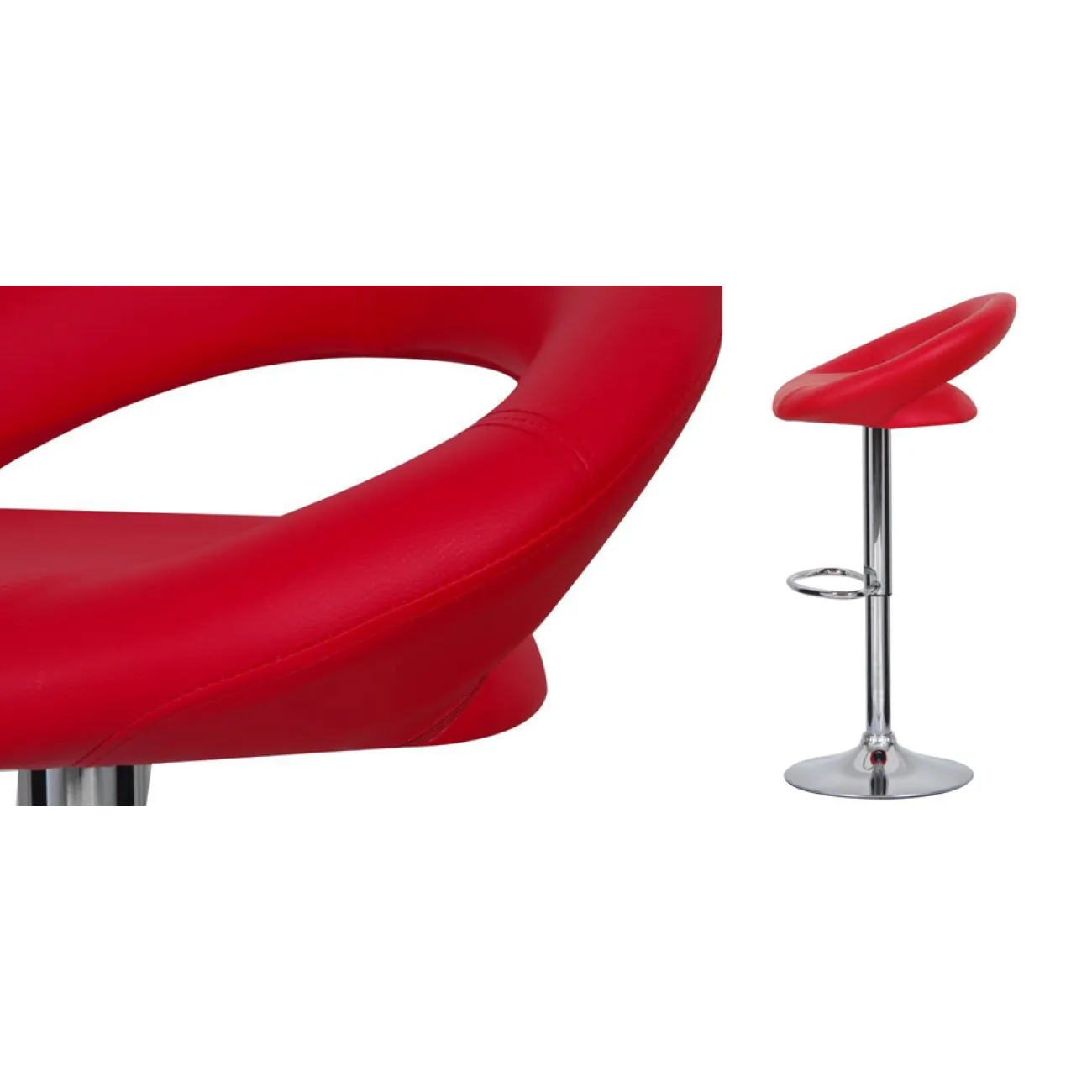 Барный стул Ring Dark Red от LaLume