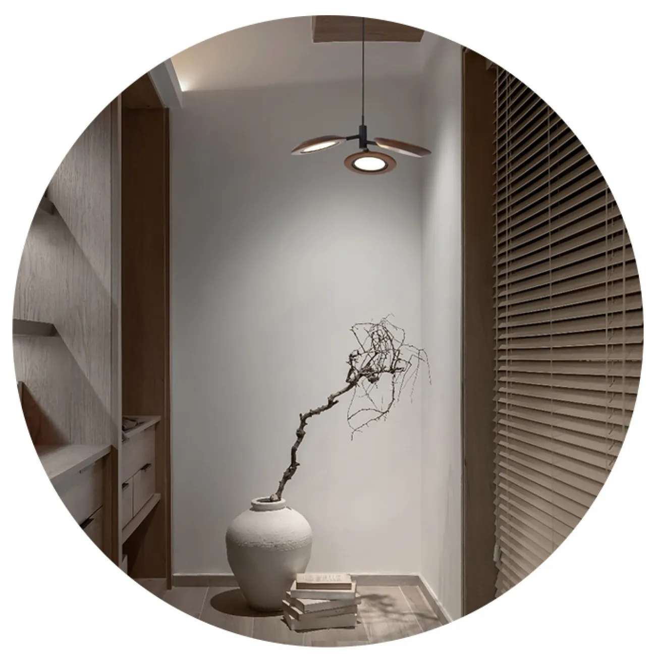 Подвесной светильник ULRICA Light brown от ImperiumLoft