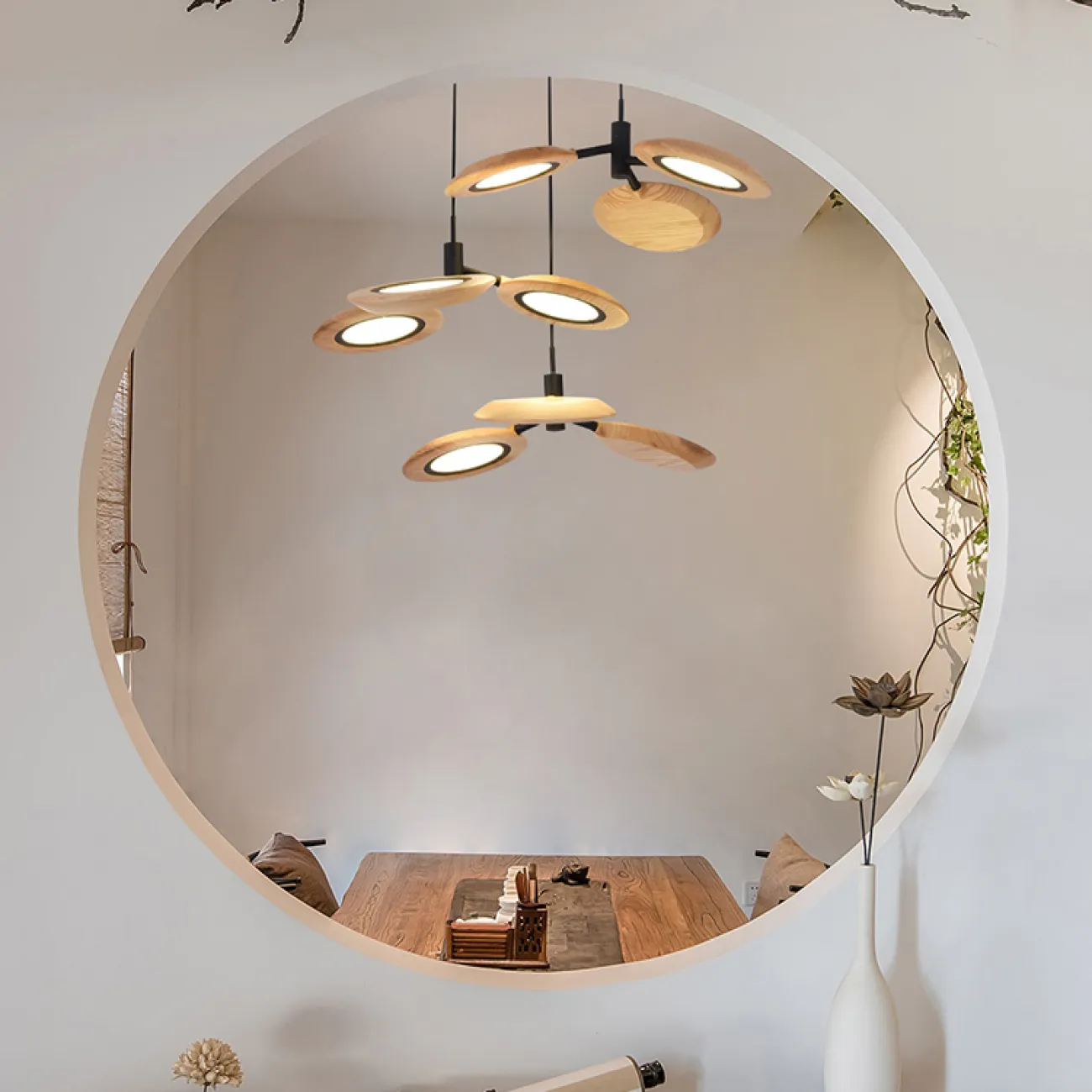 Подвесной светильник ULRICA Light brown от ImperiumLoft
