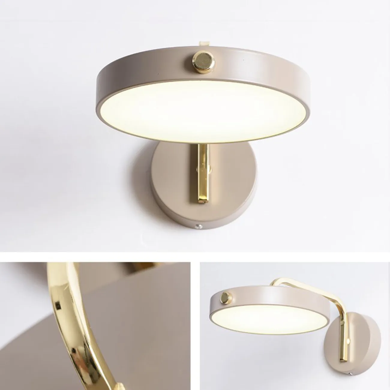 Бра настенное TAVIS WALL Хаки от ImperiumLoft