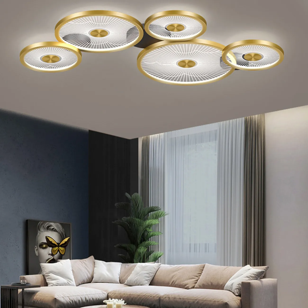 Потолочный светильник MAGDELI R1 от ImperiumLoft Потолочный светильник MAGDELI R1 от ImperiumLoft