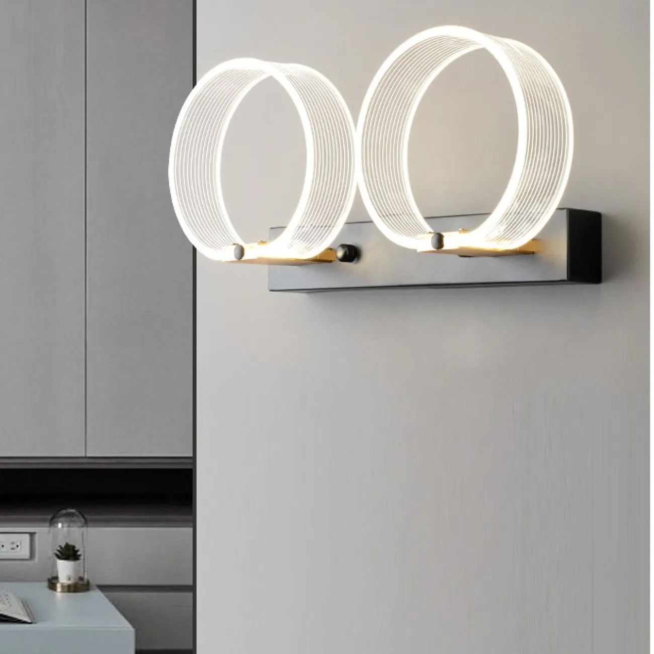 Настенный светильник SENSE RINGS WALL от ImperiumLoft