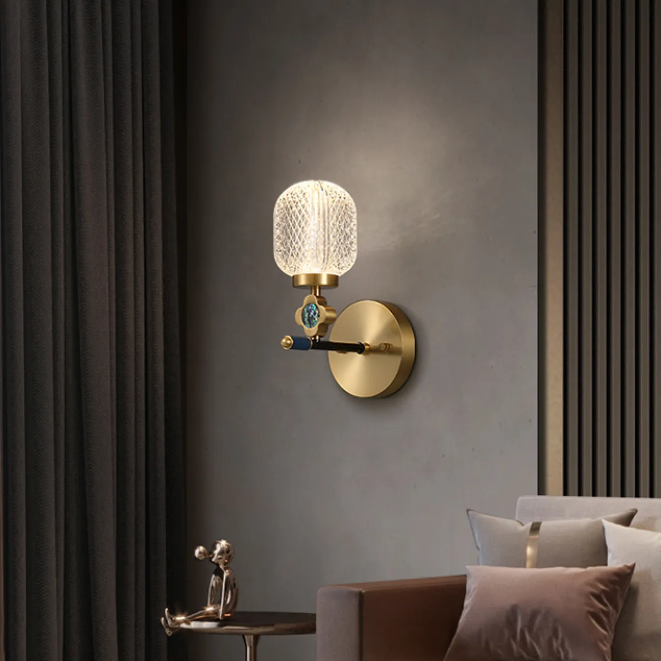 Настенный светильник LUARA WALL от ImperiumLoft