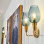 Настенный светильник VIOLA WALL 3 Blue от ImperiumLoft