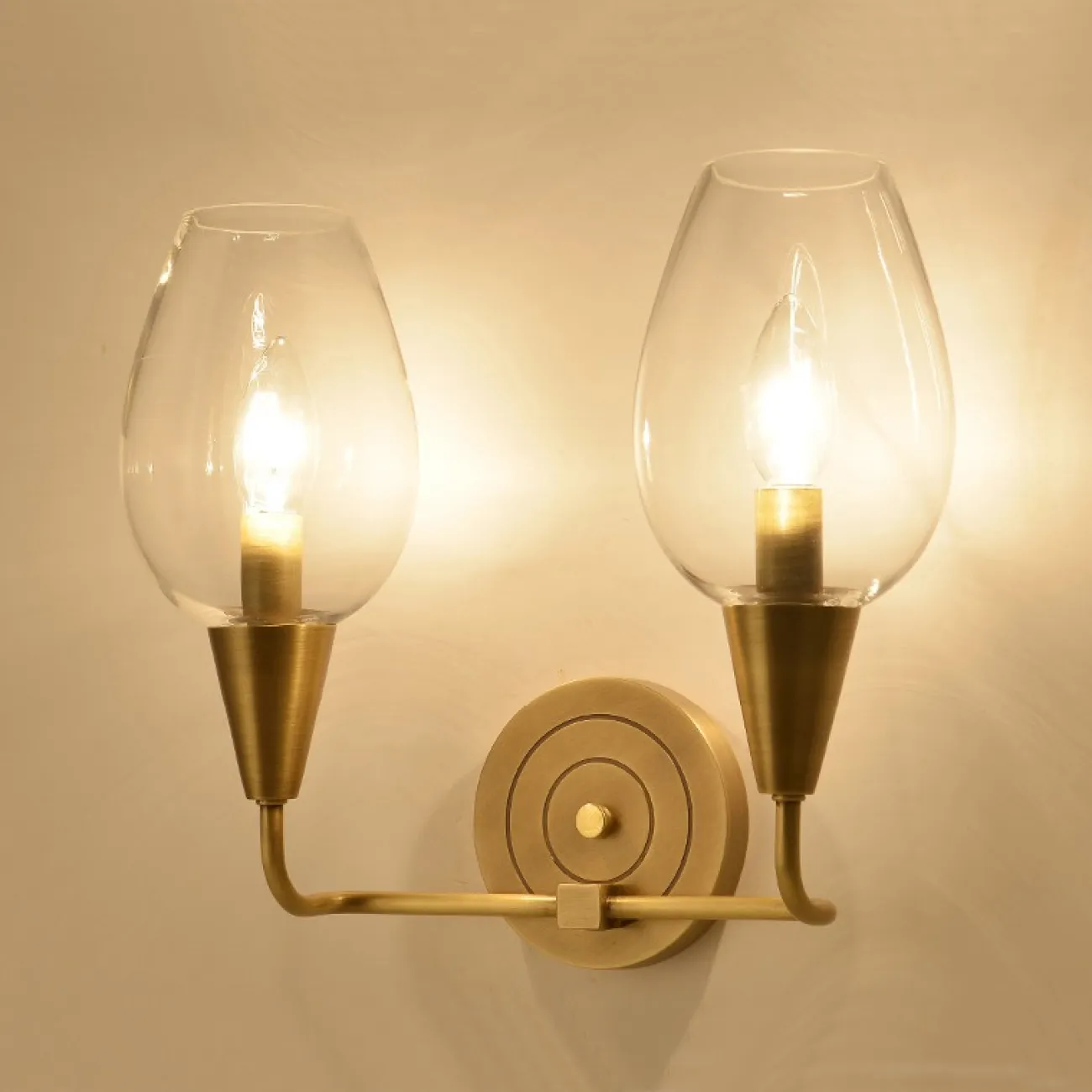 Настенный светильник VIOLA WALL 1 Blue от ImperiumLoft