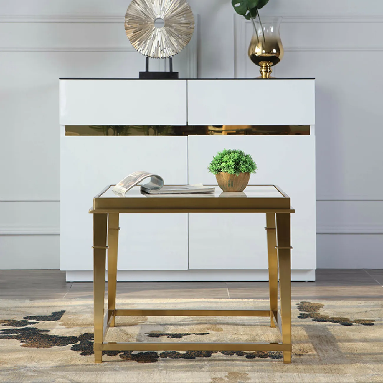 Дизайнерский журнальный столик LaLume-AP00202 Дизайнерский журнальный столик LaLume-AP00202