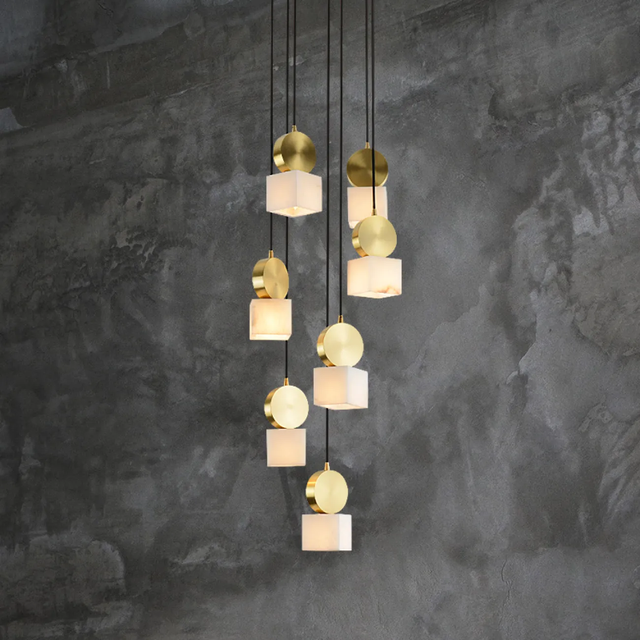 Подвесной светильник BRIXEN L9 Gold от ImperiumLoft Подвесной светильник BRIXEN L9 Gold от ImperiumLoft