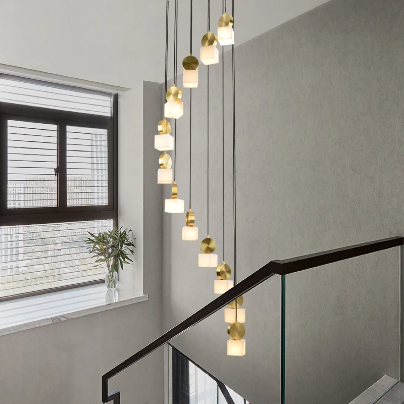 Подвесной светильник BRIXEN L9 Gold от ImperiumLoft Подвесной светильник BRIXEN L9 Gold от ImperiumLoft