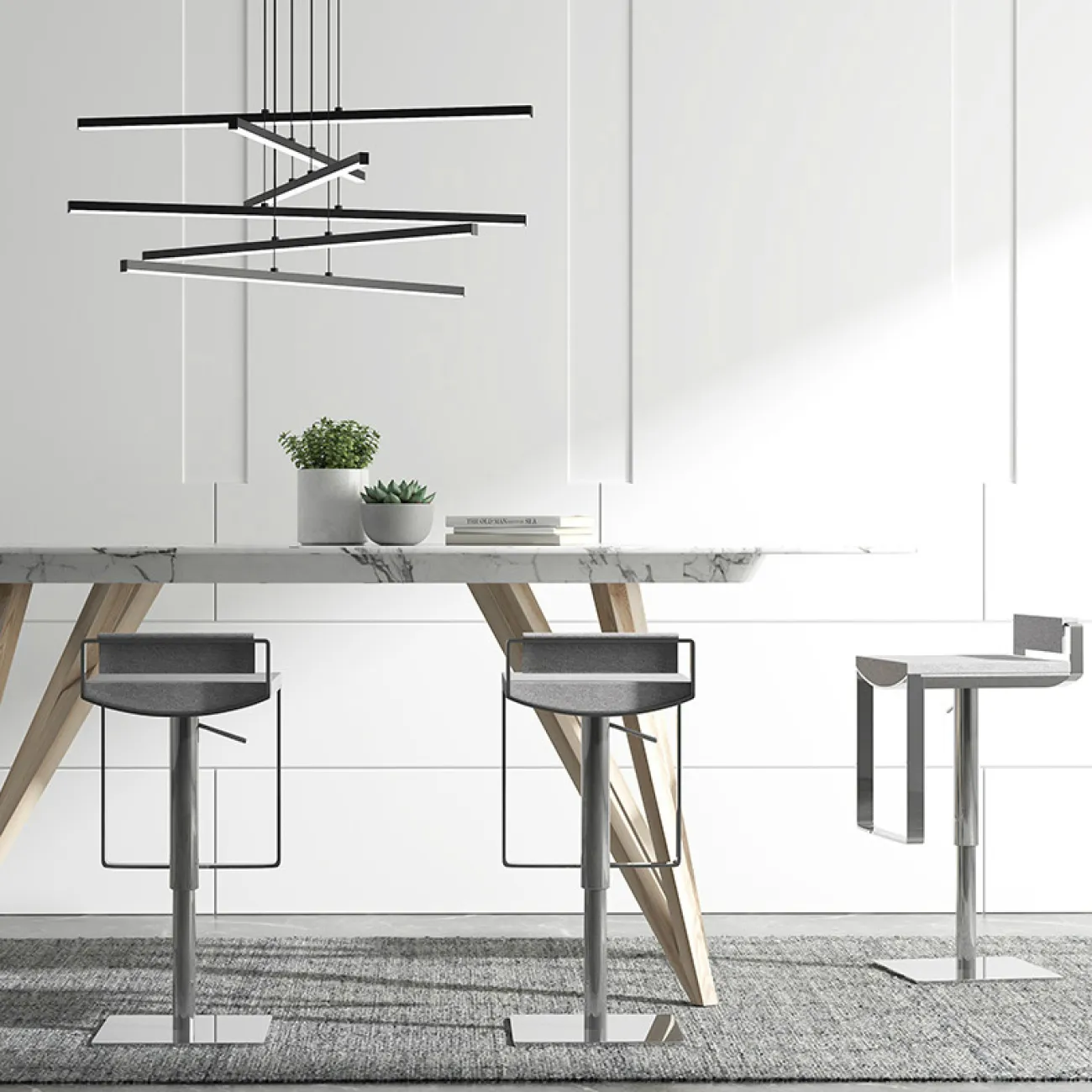 Дизайнерский барный стул LaLume-BA00104 Дизайнерский барный стул LaLume-BA00104