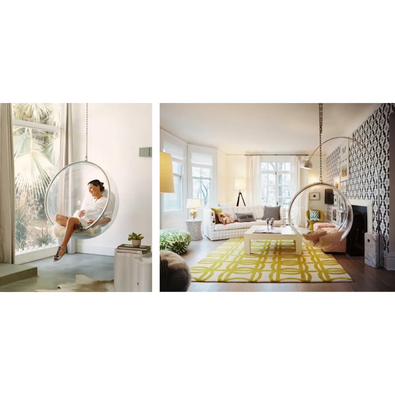 Кресло Bubble Chair designed by Eero Aarnio		 in 1968 от LaLume