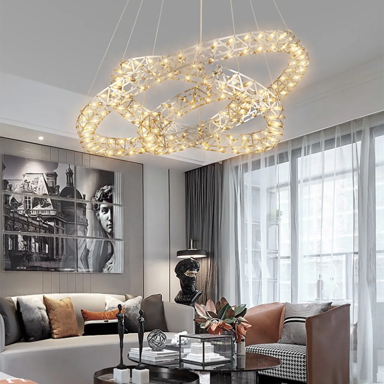 Подвесная люстра EIFFEL от ImperiumLoft