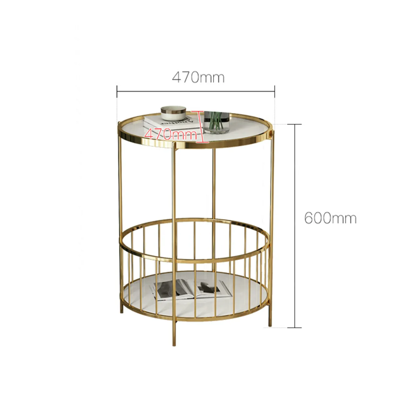 Дизайнерский журнальный столик LaLume-AP00125