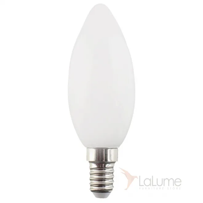 Белая матовая лампочка LED E14 5W