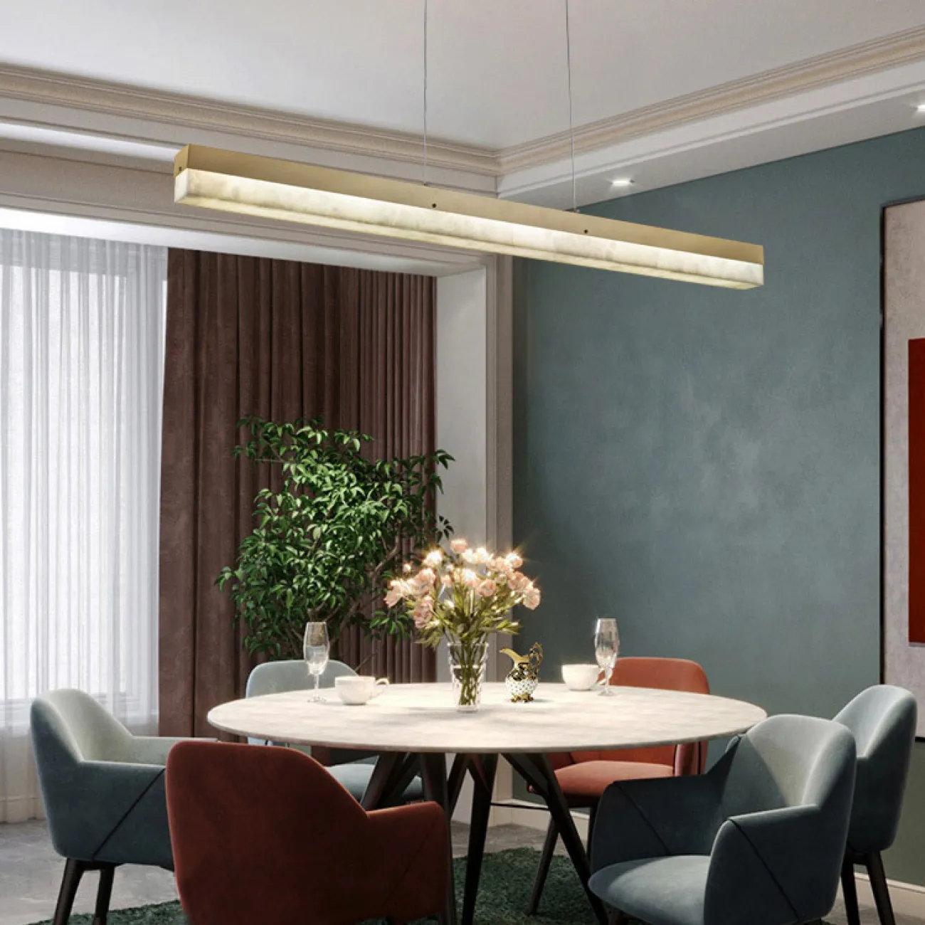 Подвесной светильник SILLE LONG L100 от ImperiumLoft