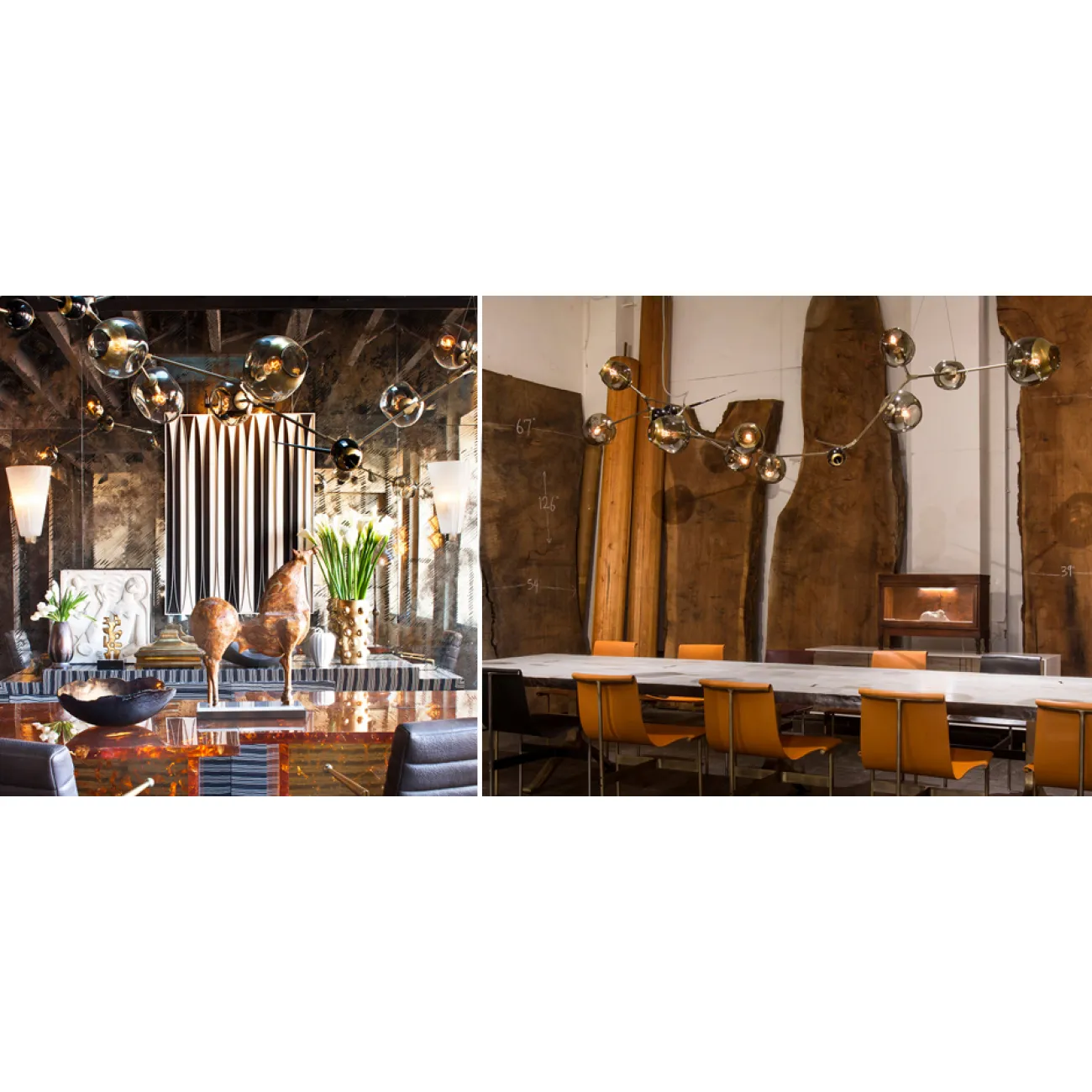 Люстра Chandelier bubbles and thorns от ImperiumLoft