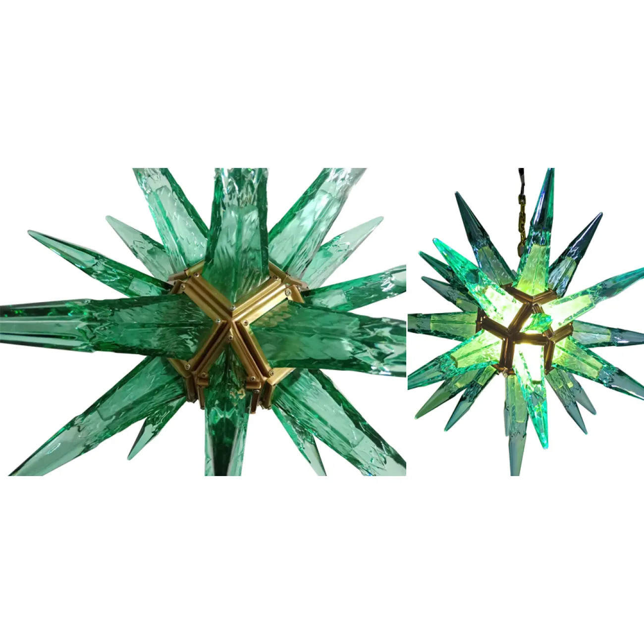 Люстра Chandelier Star Turquoise от LaLume