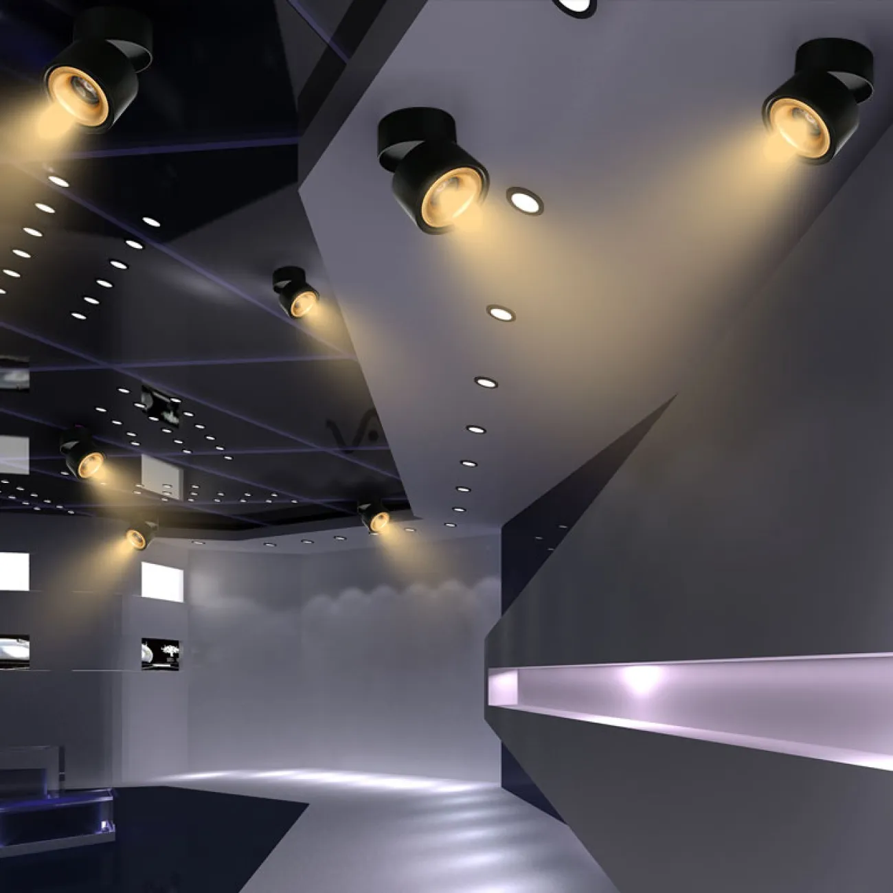 Потолочный светильник AGENDA White+Gold 10W от ImperiumLoft Потолочный светильник AGENDA White+Gold 10W от ImperiumLoft