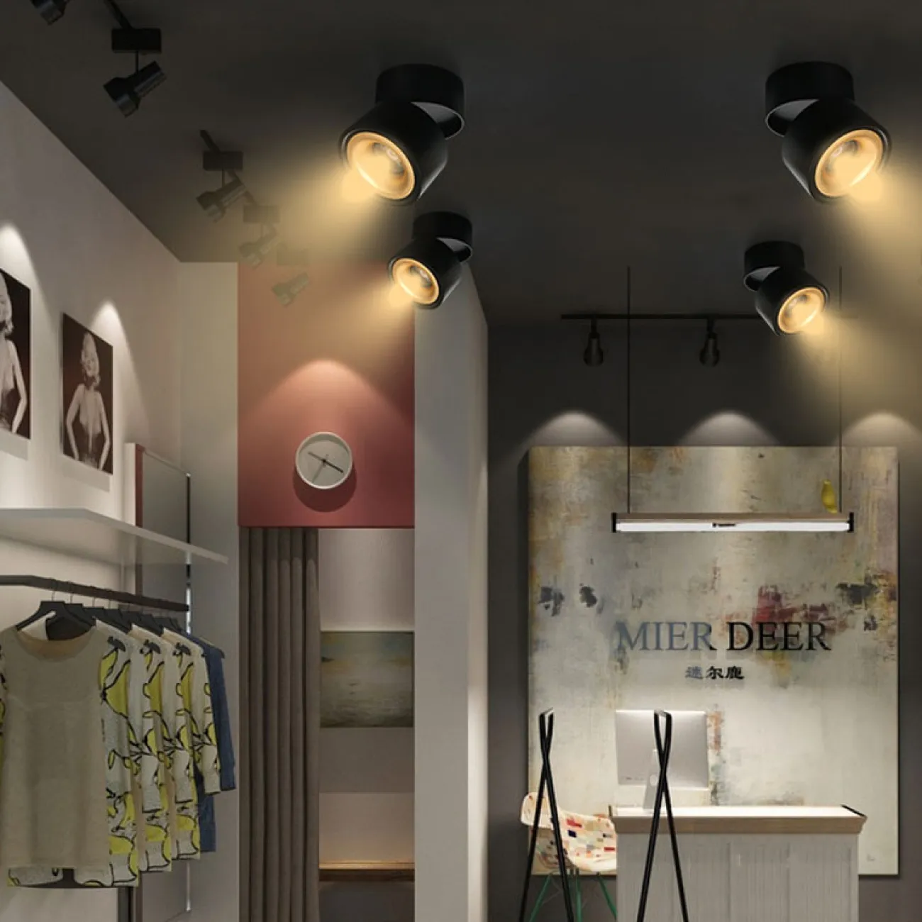 Потолочный светильник AGENDA White+Gold 10W от ImperiumLoft Потолочный светильник AGENDA White+Gold 10W от ImperiumLoft