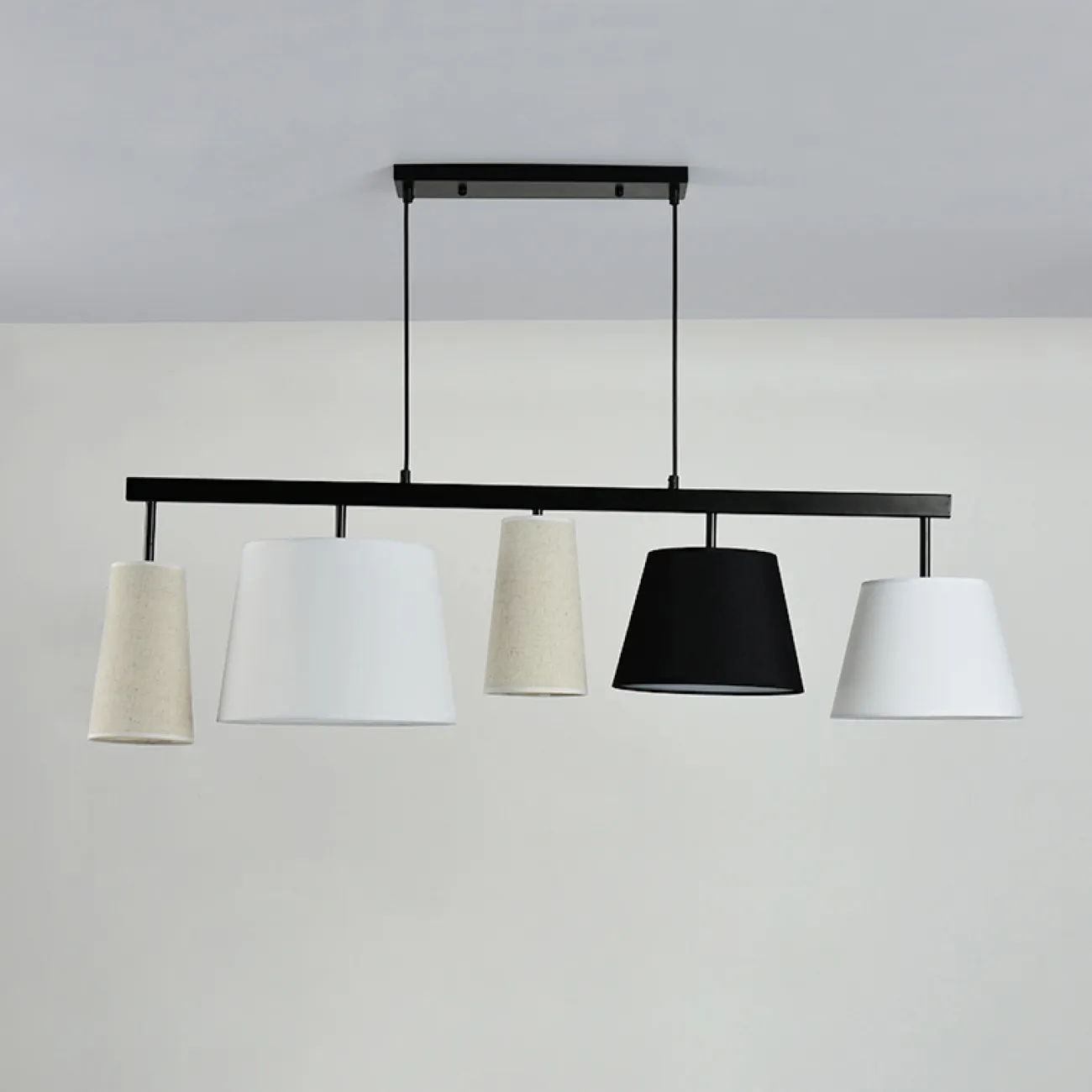 Подвесной светильник Parecchi Black L117 Square section от ImperiumLoft