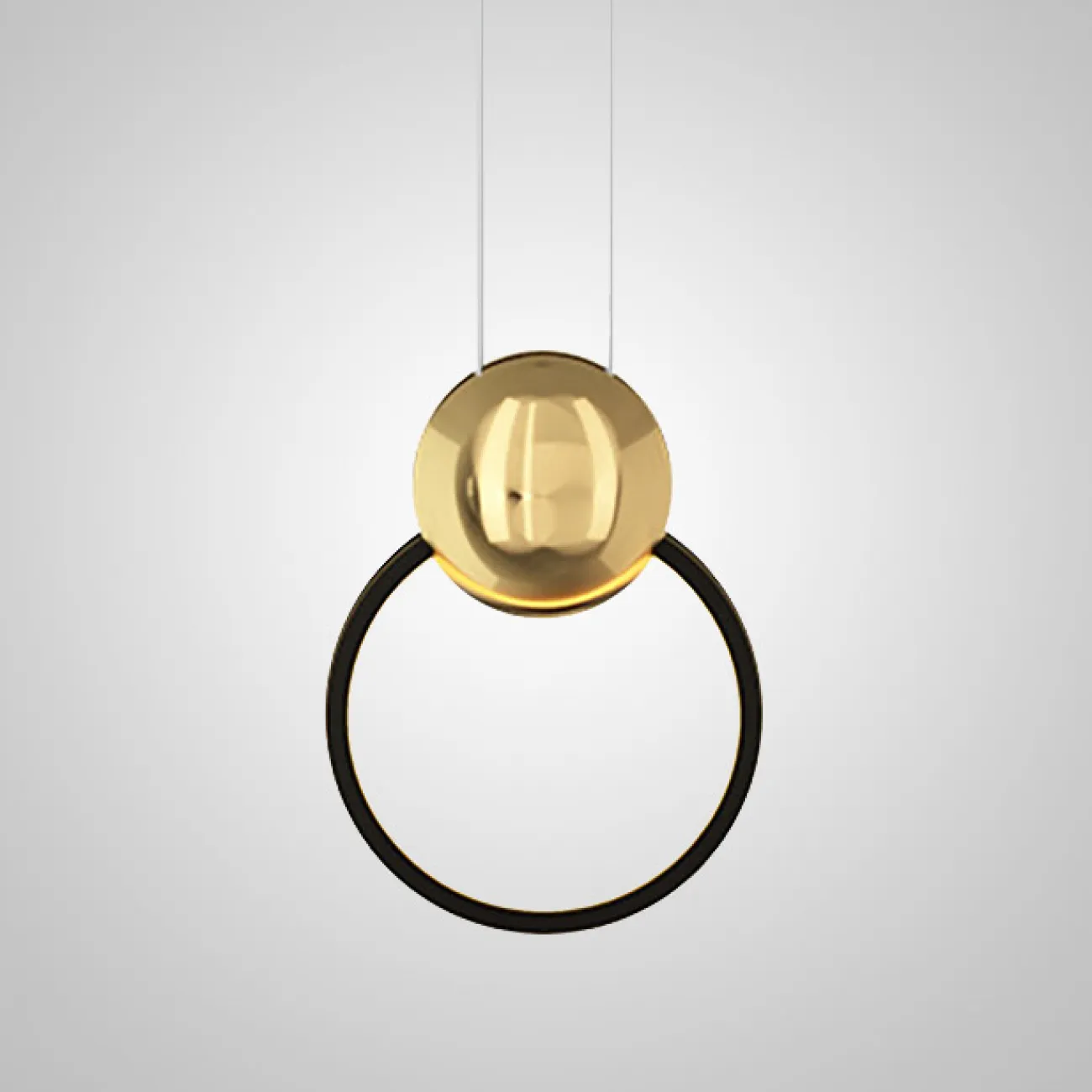 Подвесной светильник SIGHT brass от ImperiumLoft