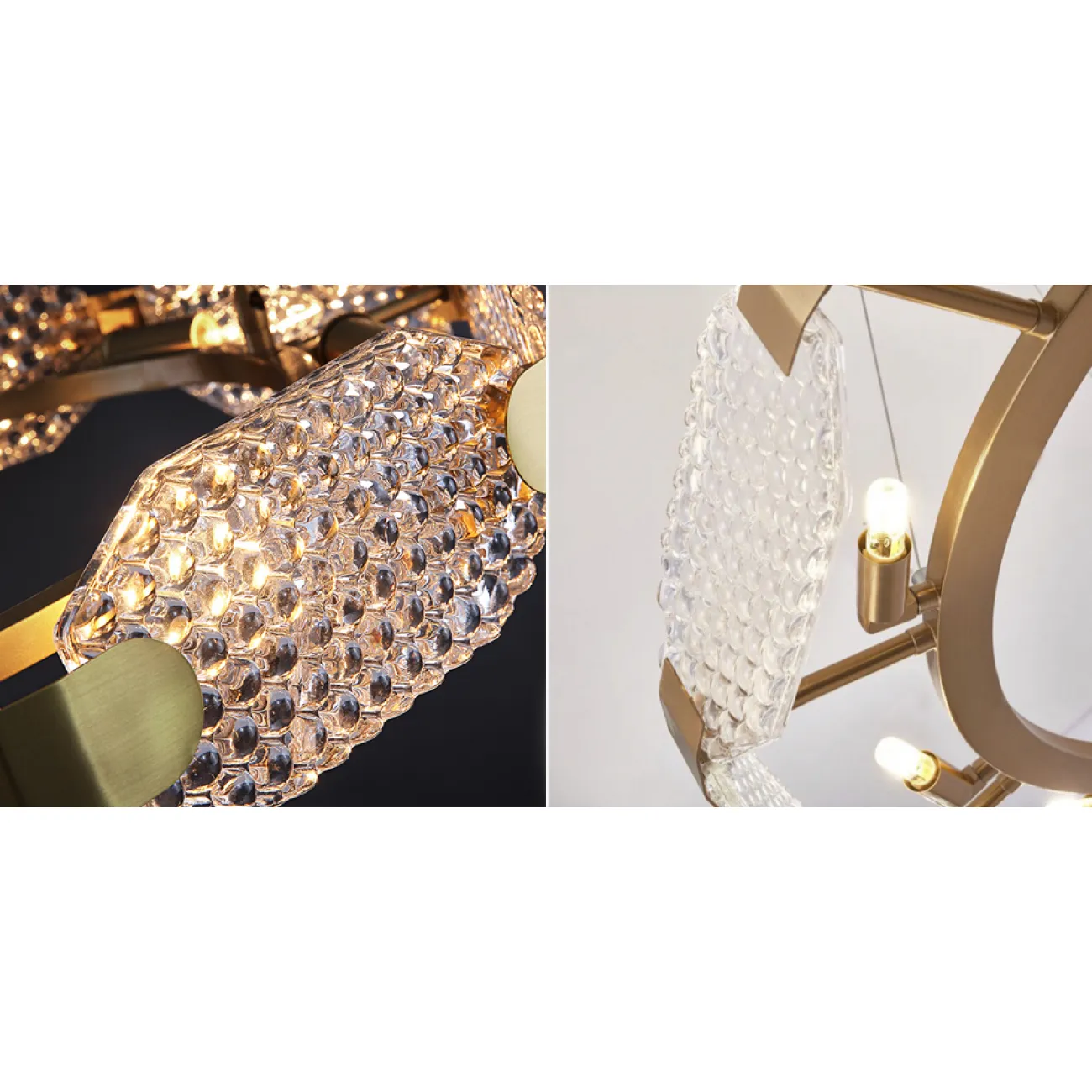 Люстра Ring shaped crystal chandelier
