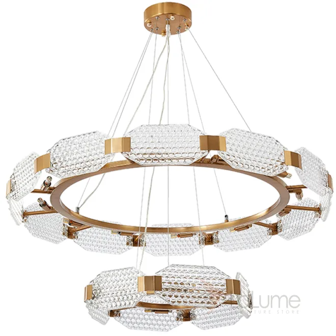 Люстра Ring shaped crystal chandelier Люстра Ring shaped crystal chandelier