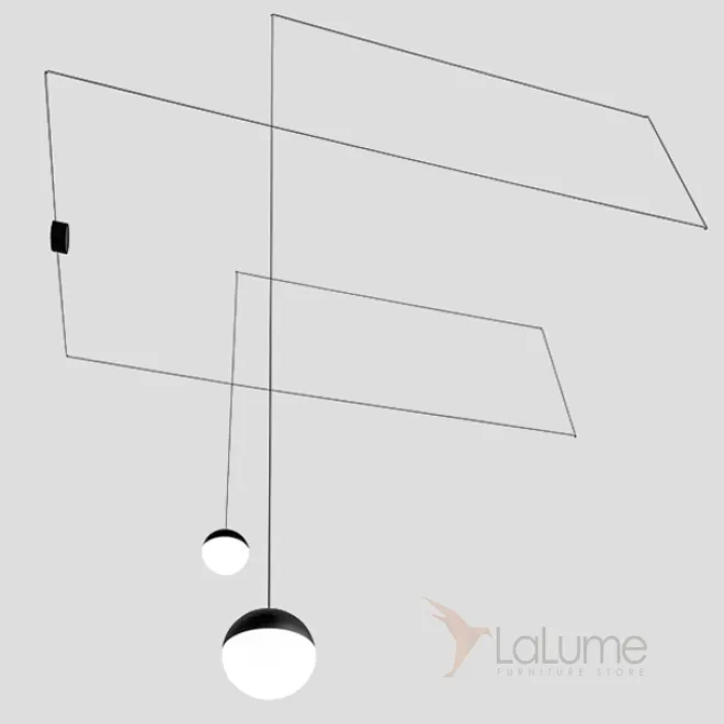 Подвесной светильник Flos String Light Sphere Head 2 от LaLume Подвесной светильник Flos String Light Sphere Head 2 от LaLume