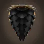 Подвесной светильник Pine Cone II Black&amp; Gold 40 от ImperiumLOFT