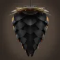 Подвесной светильник Pine Cone II Black&amp; Gold 40 от ImperiumLOFT