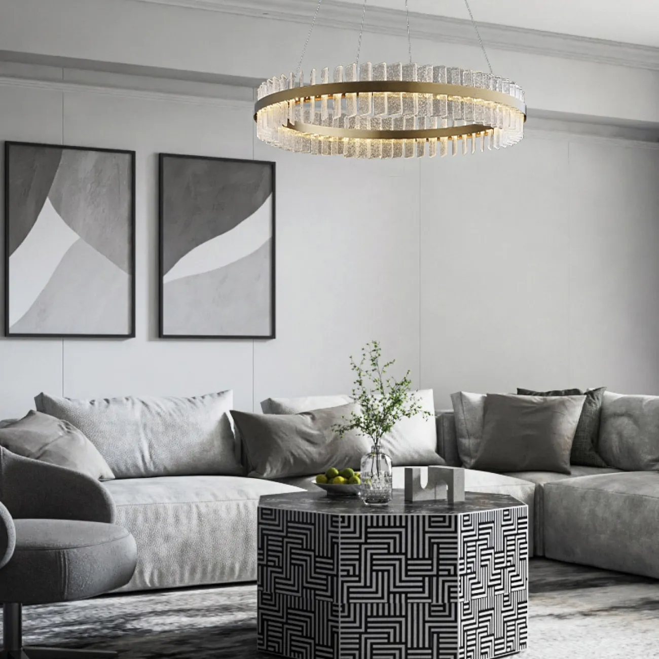 Подвесная люстра TIANA D60 от ImperiumLoft