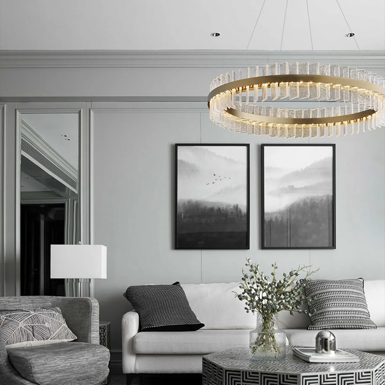 Подвесная люстра TIANA D80 от ImperiumLoft