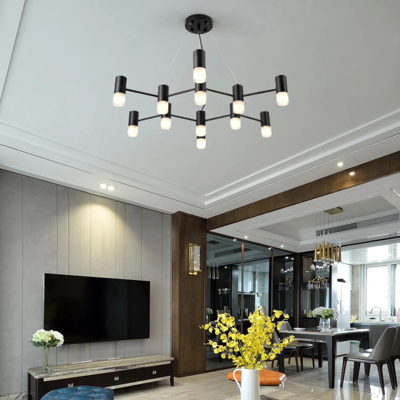 Подвесная люстра AURA от ImperiumLoft