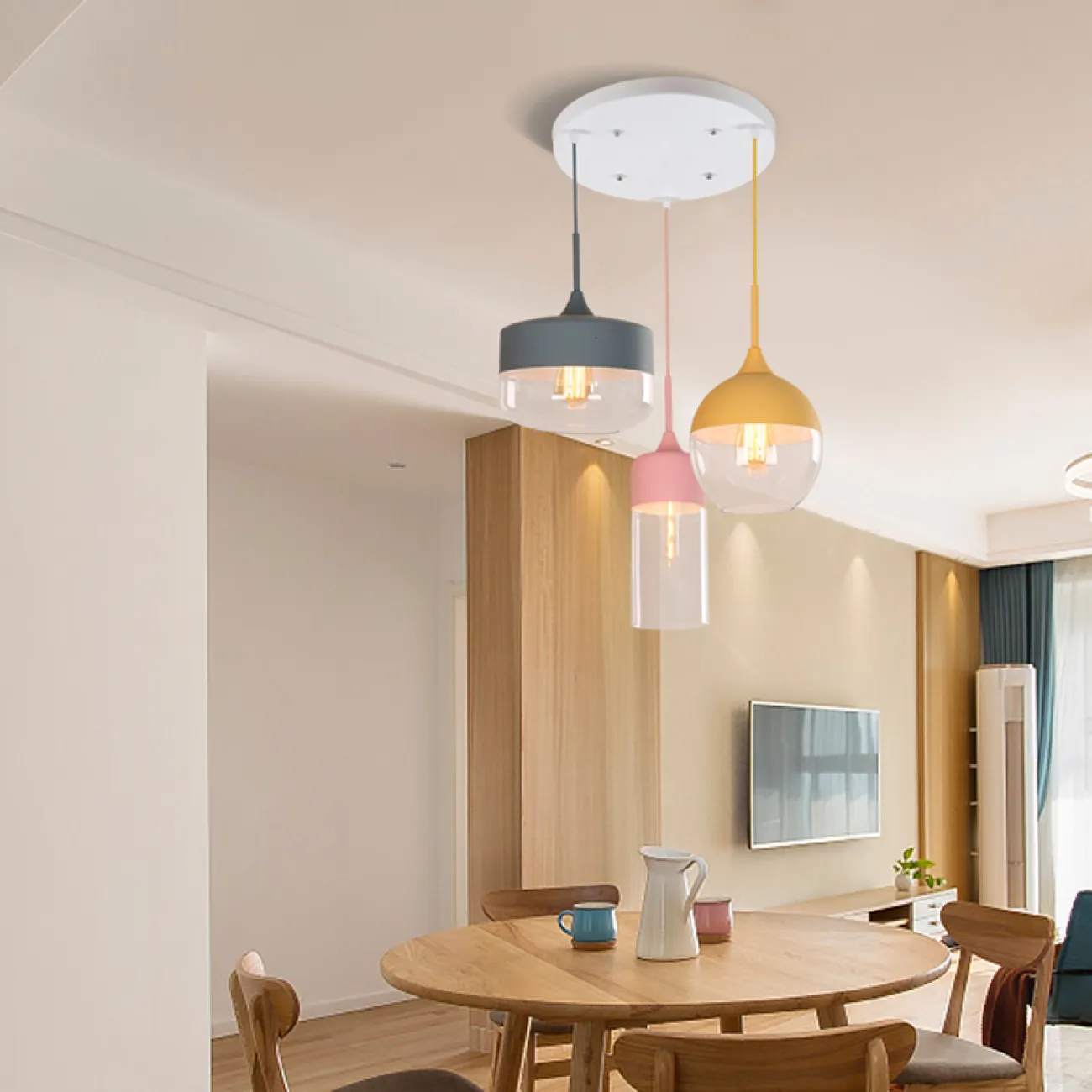 Подвесной светильник NORD COLOR TRIO от ImperiumLoft