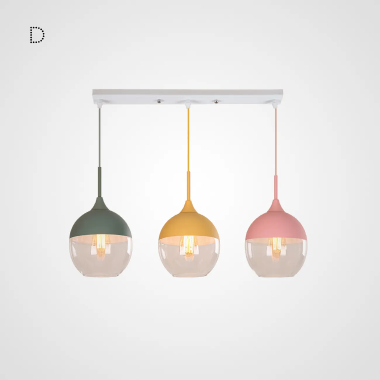 Подвесной светильник NORD COLOR TRIO от ImperiumLoft