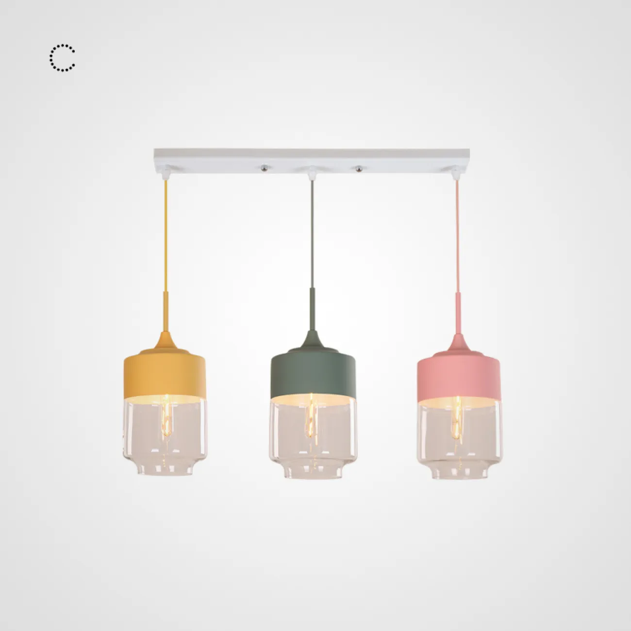 Подвесной светильник NORD COLOR TRIO от ImperiumLoft