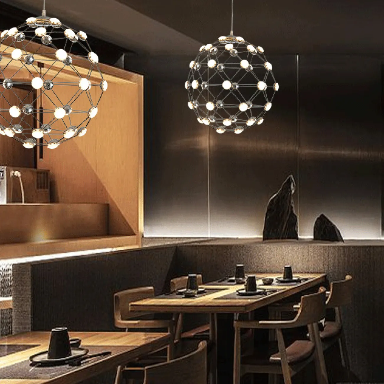 Подвестная люстра JOYA CH от ImperiumLoft