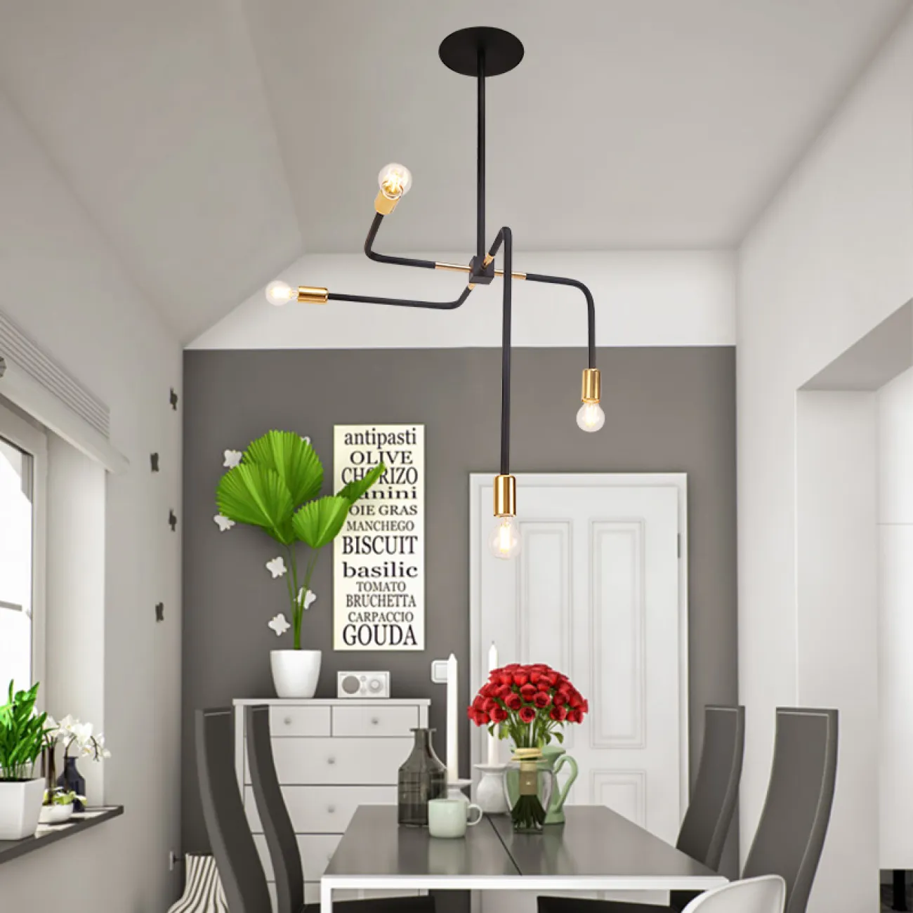 Дизайнерская люстра Beaubien by LF от ImperiumLoft