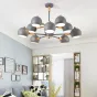 Люстра на штанге SVEN 10 lamps White от ImperiumLoft