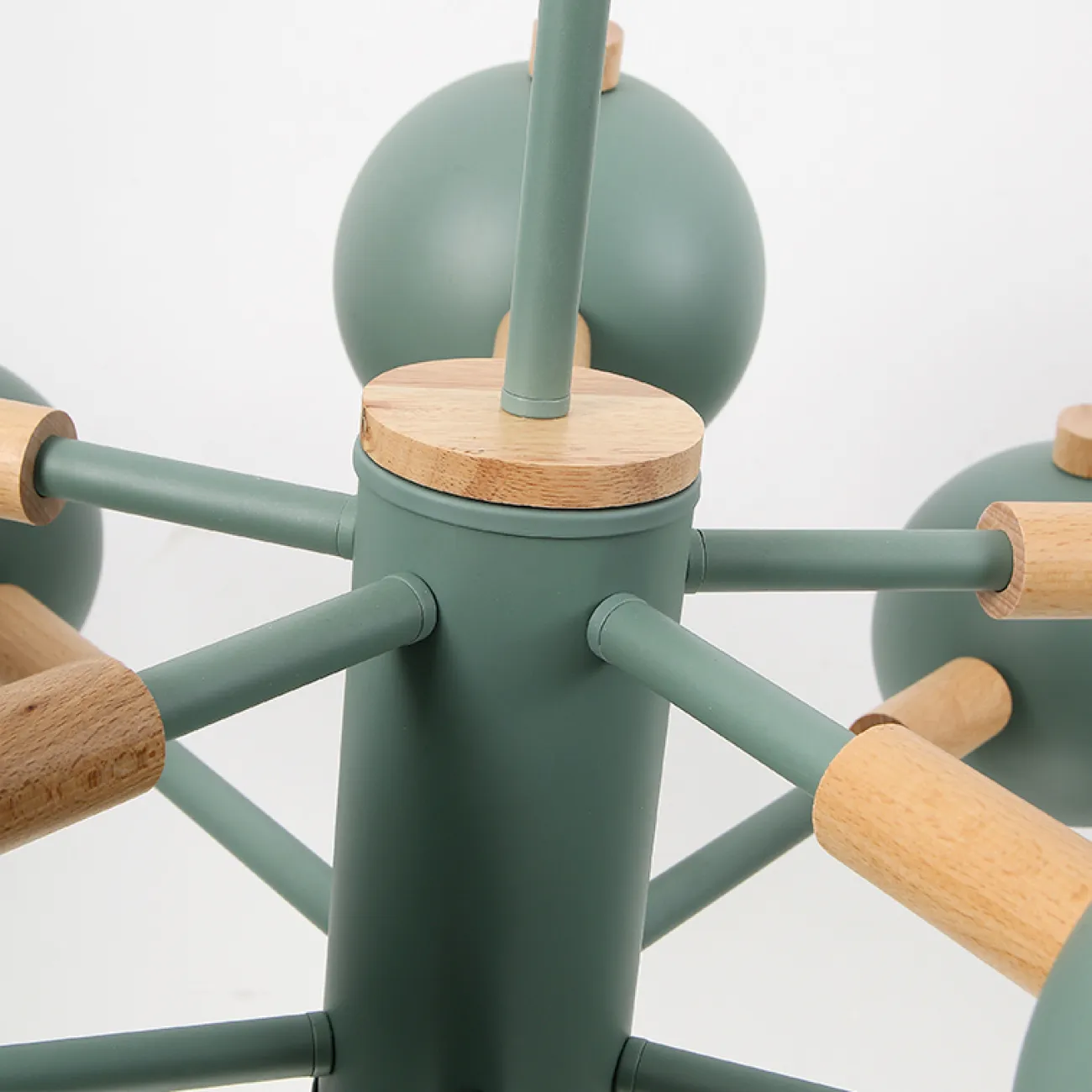 Люстра на штанге SVEN 10 lamps White от ImperiumLoft