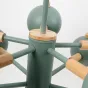 Люстра на штанге SVEN 10 lamps Grey от ImperiumLoft