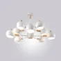 Люстра на штанге SVEN 10 lamps White от ImperiumLoft