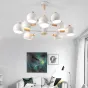Люстра на штанге SVEN 10 lamps Grey от ImperiumLoft